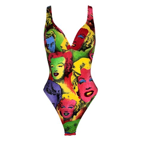 andy warhol versace|versace and warhol bodysuit.